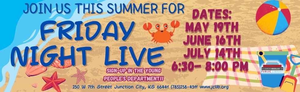 May Friday Night Live Banner