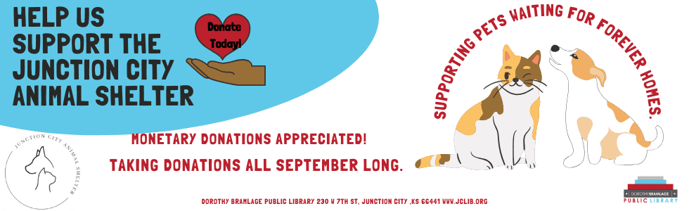 dorothy bramlage public library 230 w 7th st, junction city ,ks 66441 www.jclib.org